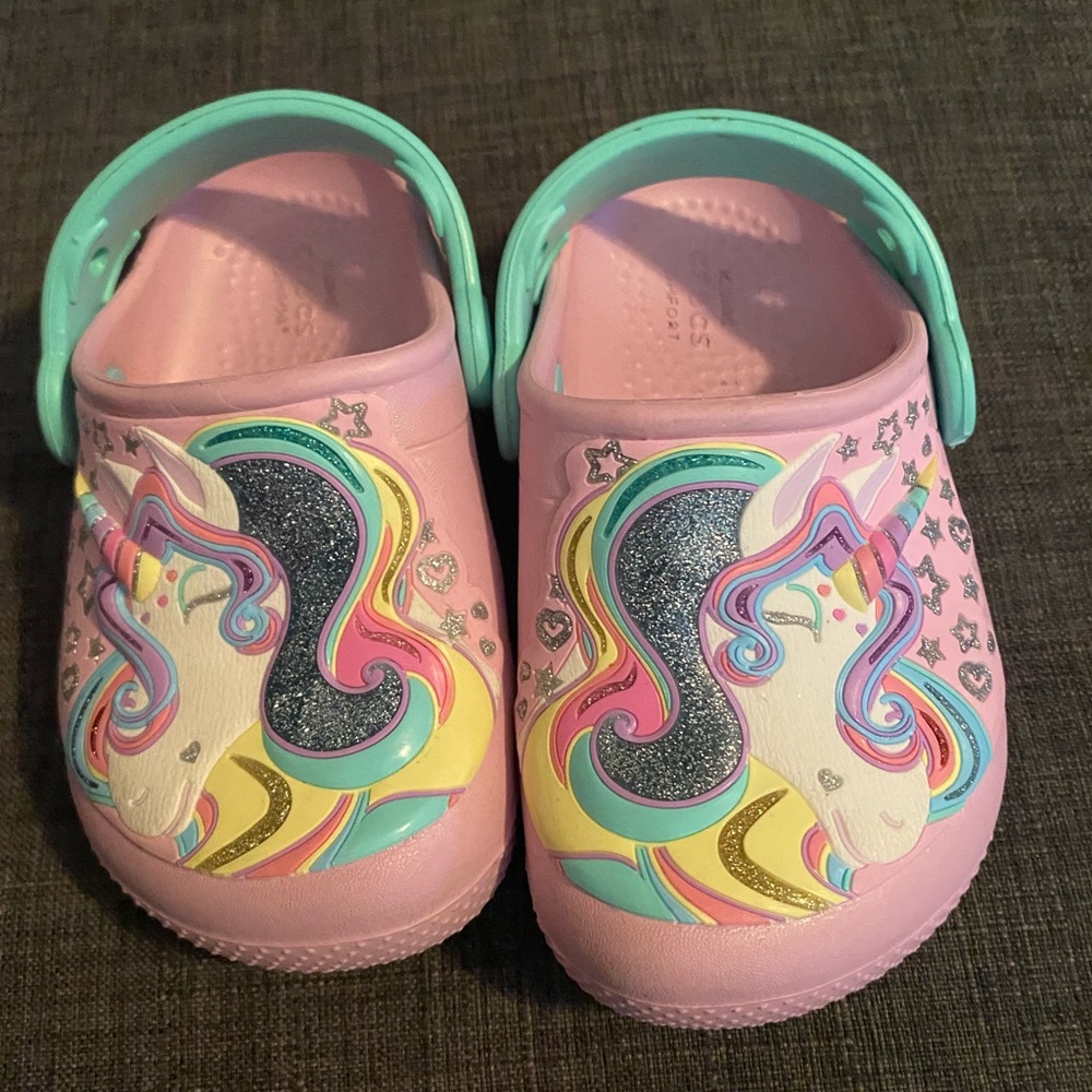 Crocs 7 Toddler Unicorn